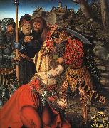Lucas  Cranach The Martyrdom of St.Barbara oil painting picture wholesale